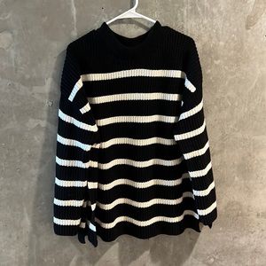 H&M Striped Knit Sweater